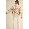 Women's Shearling and Denim Combo Jacket - MABLE - 3 of 4