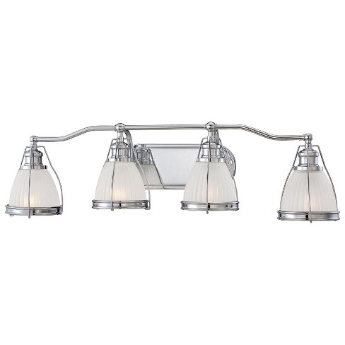 Minka Lavery 5794 4 Light 33 Width Bathroom Vanity Light Chrome Target