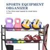 ZACHVO Sports Equipment Garage Organizer,Garage Ball Storage for Sports Gear and Toys - 2 of 4