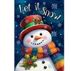 Briarwood Lane Garden Flag 12x18 For Outdoor Friendly Winter Snowman For Winter Garden Flag Flags For Outside - 3 of 4