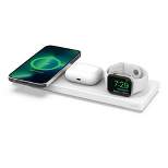 Belkin BOOSTCHARGE PRO 3-in-1 Wireless Charging Pad with MagSafe - White