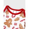 PATPAT Family Christmas Pjs Matching Sets Holiday Jammies Sleepwear Christmas Pajamas for Family Xmas Outfits with Socks - 3 of 4