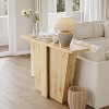 Tribesigns 55” Console Table, Narrow Entryway Table for Living Room, Bedroom, Office, Entrance, Foyer, Industrial Wooden, Natural - 4 of 4