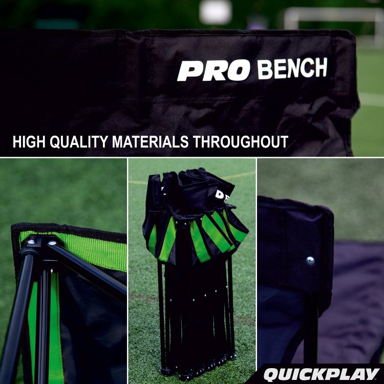 QUICKPLAY PRO Bench Team Spectator Bench (3 sizes), 2 of 5