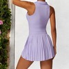 Anna-Kaci Active Women's Sleeveless Polo Crop Top with Collared Neckline and Stretch Fabric - 2 of 4