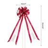 Unique Bargains Large Big Pull Bow Gift Wrapping for Wedding Car Baskets Presents 10 Pcs - 2 of 4