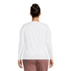 Lands' End Women's Relaxed Supima Cotton Long Sleeve V-Neck T-Shirt - 2 of 4