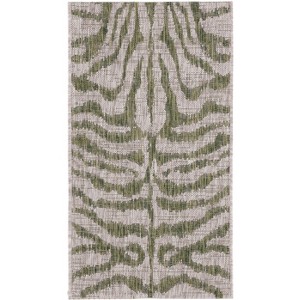 Courtyard CY8444 UV & Stain Resistant Non-Shedding Power Loomed Indoor/Outdoor Rugs - Safavieh - 1 of 4