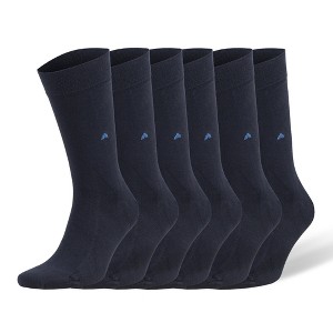 Men’s Bamboo Dress Socks – Seamless Toe, Moisture-Wicking | Available in 1, 3, or 6 Pairs - 1 of 4
