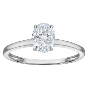 Naturalux 14K Gold 1 CT Lab Grown Diamond Solitaire Ring - 1 of 4
