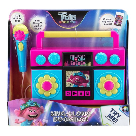 Buy Trolls World Tour Sing-Along Boombox for USD 29.99 | Toys