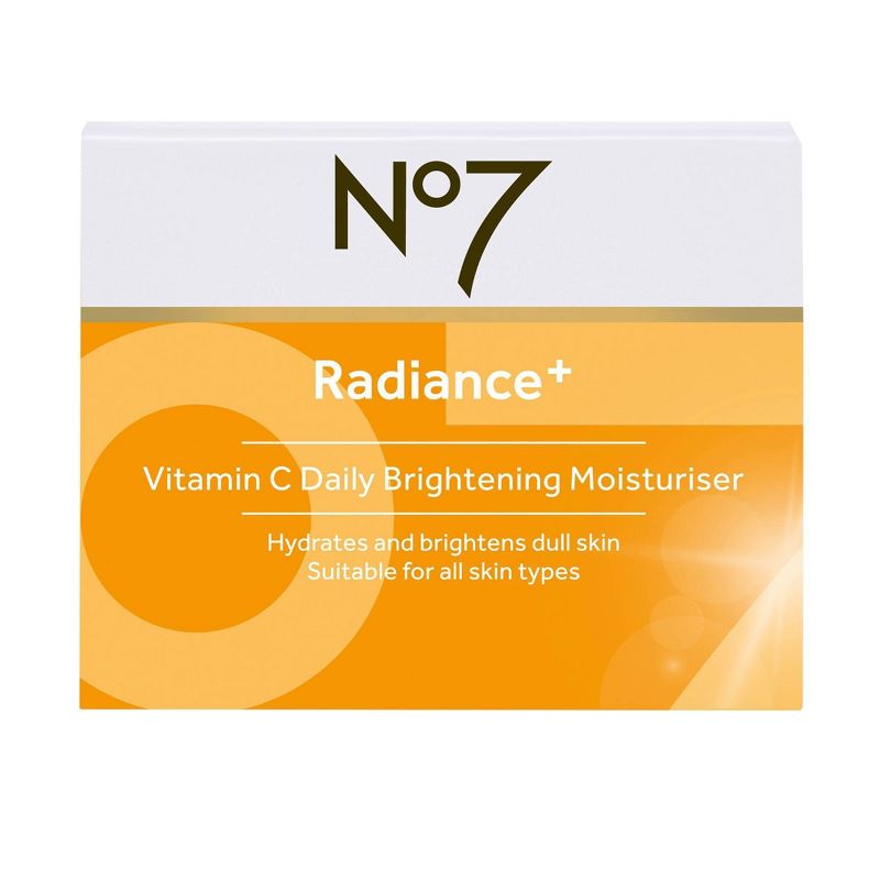 No7 Radiance+ Vitamin C Daily Brightening Moisturizer - 1.69 fl oz, 4 of 9