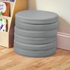 ECR4Kids SoftZone Floor Cushions, Round, 6-Piece - 4 of 4