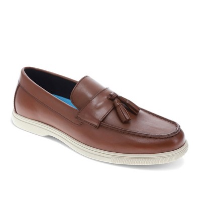 Dockers Mens Belton Genuine Leather Casual Slip On Tassle Loafer Shoe