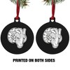Fordham University Secondary Logo Aluminum Holiday Christmas Tree Ornament - 2 of 4