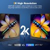 UPERFECT Ultra-Slim 16" 2.5K QHD Portable Monitor with USB-C & Mini HDMI, 350 Nits Anti-Glare IPS, Built-In 180° Stand, VESA Mountable - 2 of 4