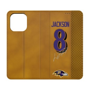NFL Baltimore Ravens Players Game Tactic Folio Cell Phone Case for Apple iPhone - 1 of 4