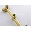 PAGED Bathroom Faucets Wall-Mounted Bathroom Sink Faucet with Classical Cross Design Handles, Faucet for Bathroom Sink - 4 of 4