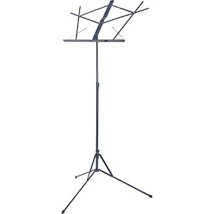 STRUKTURE 3-PART ADJUSTABLE MUSIC STAND W/BAG - GL SMS1-BL - 1 of 1