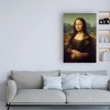 Trademark Fine Art -Leonardo Da Vinci 'Mona Lisa Da Vinci' Canvas Art - 3 of 3