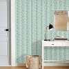 Vine Stripe Peel & Stick Wallpaper Mint - Threshold™: Removable, Self-Adhesive, Modern, Stain-Resistant, Washable - 3 of 4