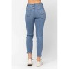 Women's Serenity Fray Detail Slim Fit Jeans - Judy Blue - 2 of 4