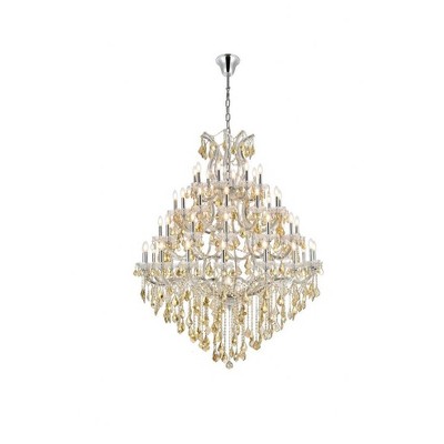 Elegant Lighting Maria Theresa 49 - Light Chandelier in  Chrome
