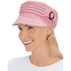 Collections Etc Stylish Striped Seersucker Brimmed Hat - 4 of 4