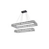 Elegant Lighting Monroe 2 - Light Pendant in  Black - 2 of 4