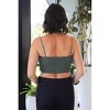 Women's Nalini Crop Elastic Smocking Top - Self Contrast - 3 of 3