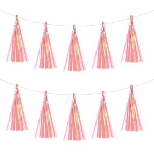Unique Bargains Garland DIY Decoration Tassel Garland Banner 30 Pcs - 1 of 4