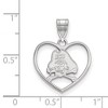 Black Bow Jewelry Sterling Silver East Carolina Pirates NCAA Pendant - 2 of 3