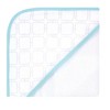 Luvable Friends Baby Unisex Cotton Terry Hooded Towels, Mint Elephant, One Size - 4 of 4