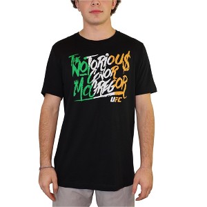 UFC Mens McGregor Graffiti Graphic T-Shirt - 1 of 4