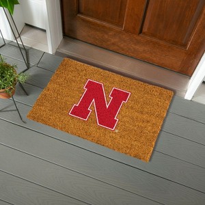 Coir Mat, 16"x28", University of Nebraska - 1 of 4