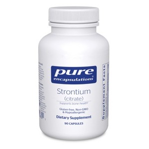 Pure Encapsulations Strontium (Citrate) - Hypoallergenic Dietary Supplement to Support Healthy Bones* - 1 of 4