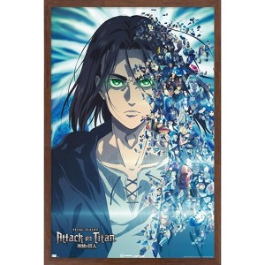 Trends International Attack on Titan: The Final Season - Fragments Framed Wall Poster Prints - 1 of 4