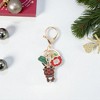 Unique Bargains Christmas Keychain Double Ring Lobster Clasp Zinc Alloy 3.15" 1Pc - 4 of 4
