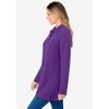 Woman Within Plus Size Long-Sleeve Polo Shirt - 4 of 4