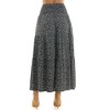 Derek Heart Junior Girls Mid Rise Smocked Waist Tiered Modified Maxi Length Skirt - 3 of 4