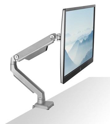Adjustable Aluminum and Steel Single Monitor Arm Mount