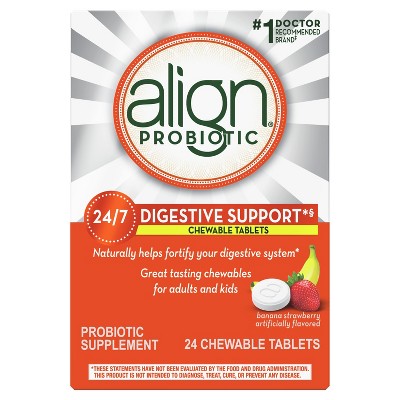Align Probiotic, Chewable Probiotic  24 Tablets