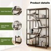 UbMelt Book Shelf Freestanding Modern 68.9 Inch Bookcase Storage Organizer with 9 Open Shelves for Living Room,Bedroom - 3 of 4