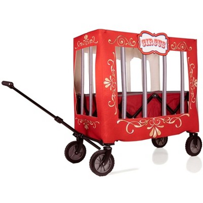 Seeing Red Foam Circus Cage Wagon Cover | One Size