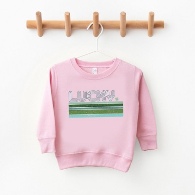 The Juniper Shop Retro Lucky Stripes Toddler Graphic Sweatshirt