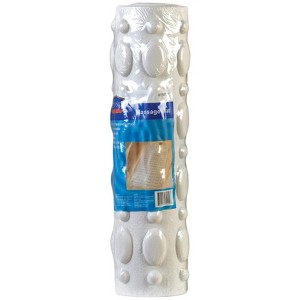 Living Accents 36 in. L X 15-3/4 in. W White Vinyl Massage Bath Mat Latex Free - 1 of 1