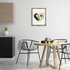 Stupell Industries Heart Shaped Avocado Black Framed Floater Canvas Wall Art - 2 of 4