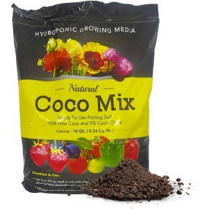Envelor Potting Soil Mix 10 Quarts Indoor Plants Soil for Outdoor Plants - 1 of 2