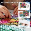 Joyfy 4 PCS Window Art Making Kit, Gem Art Painting & Diamond Craft for Kids, Indoor Activity Birthday Gifts for Boys Girls Age 6+ - 4 of 4