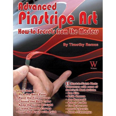 Advanced Pinstripe Art - (How-To Secrets from the Masters) by  Timothy S Remus (Paperback)